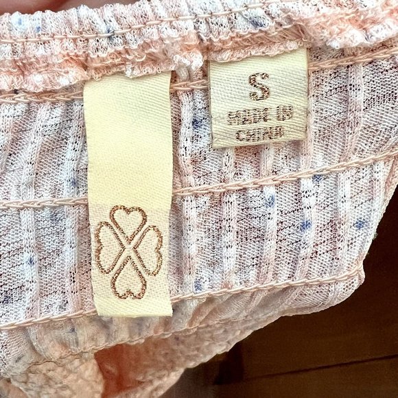 Evolutionary Pink Baby Doll top Women's Size Small - Picture 6 of 7